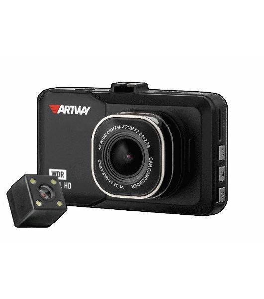 Видеорегистратор Artway AV-394 с двумя камерами 3"/120°/1920x1080 Full HD/мониторинг парковки