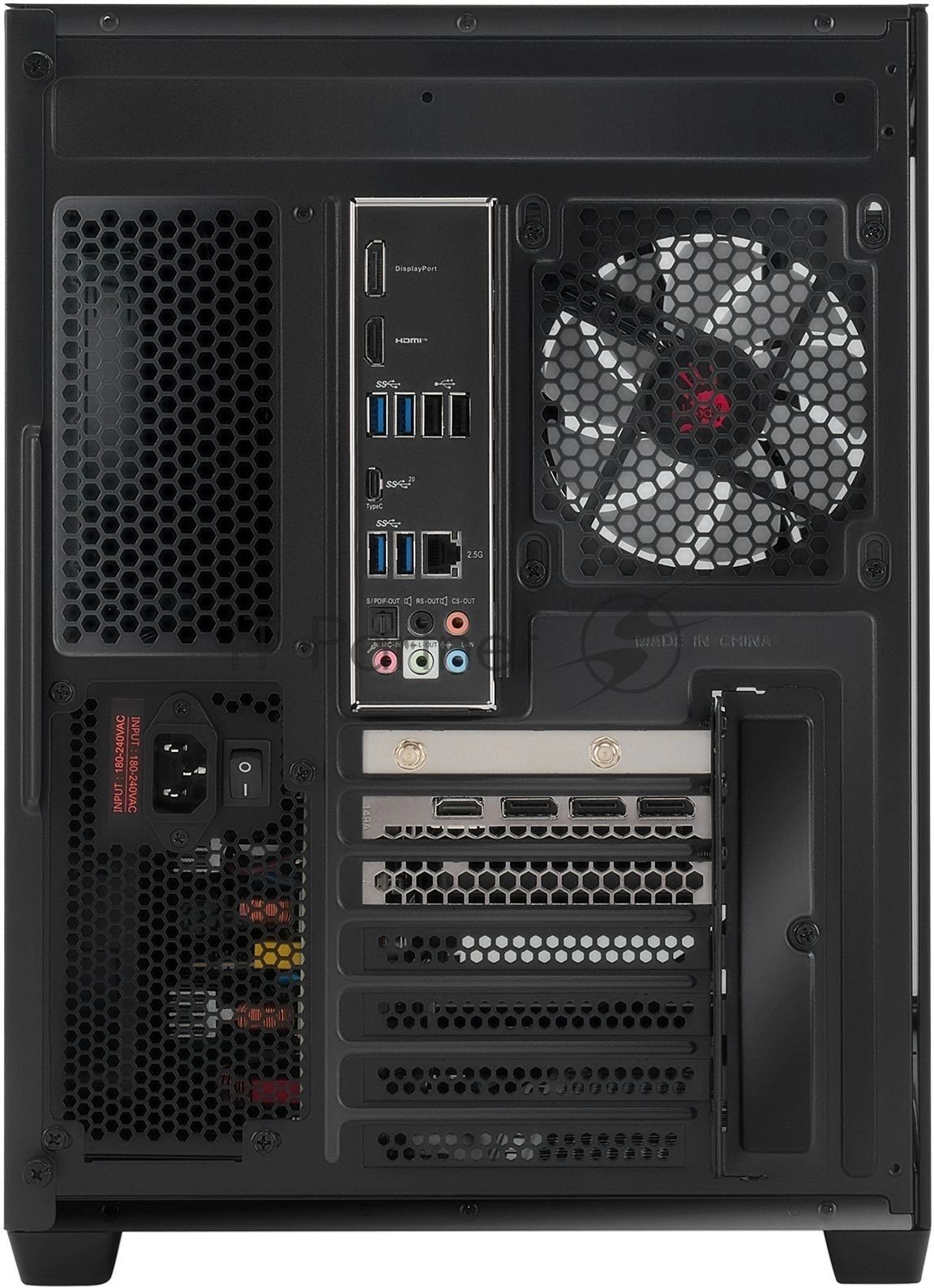 Компьютер Bloody BD-PC CZ79GV3 MT i7 14700KF (3.4) 32Gb SSD1Tb RTX5070Ti 16Gb Windows 11 Home 64 2.5xGbitEth 750W черный (RUS) (2202237)