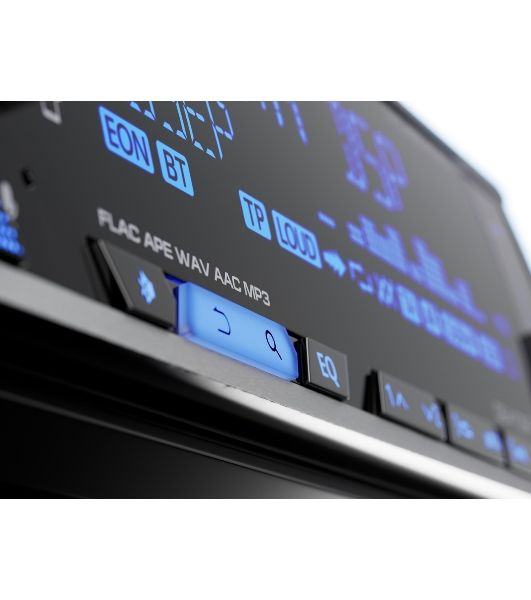 Автомагнитола AURA VENOM-D641DSP, 1 DIN, Bluetooth, USB Type-A, AUX, пульт ДУ