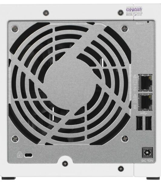 Сетевое хранилище SMB QNAP TS-433-4G NAS 4 HDD trays. ARM 4-core Cortex-A55 2.0GHz, ram 4 Gb (max), 1x1GbE, 1x2.5GbE, 2xUSB 2.0 port,1xUSB 3.2 Gen 1