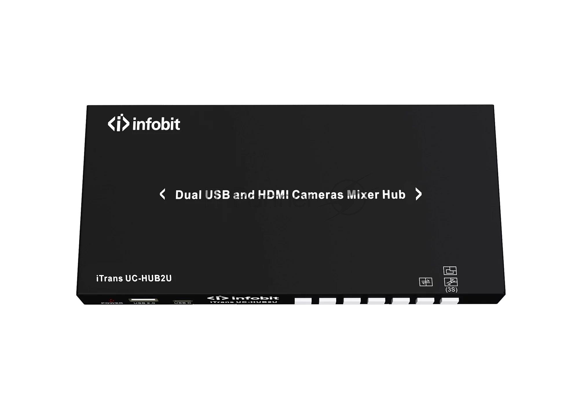 Коммутатор Infobit iTrans UC-HUB2U Dual USB and HDMI Cameras Mixer Hub