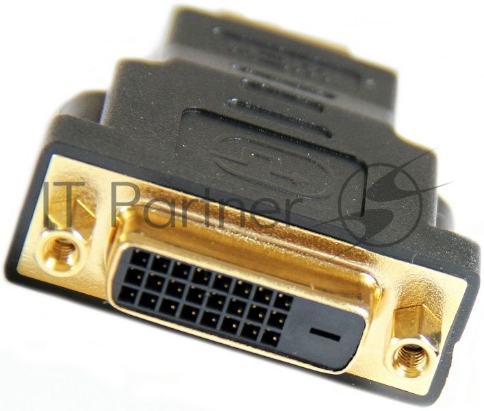 Переходник Aopen DVI-D 25F to HDMI 19M позолоченные контакты <ACA311>