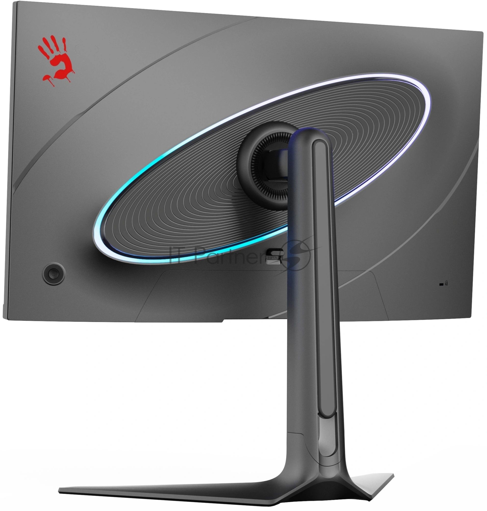Монитор 27" BLOODY MN272Q IPS 2560x1440, 240 Гц, 5 мс, 16:9, 400 кд/м², 2xHDMI, 2xDisplayPort, трехсторонний безрамочный дизайн, Flicker Free, Low Blue Light, HDR10, темно-серый
