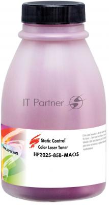 Тонер для принтера Static Control HP LJCP2025 HP2025-85B-MAOS пурпурный (флакон 85гр)