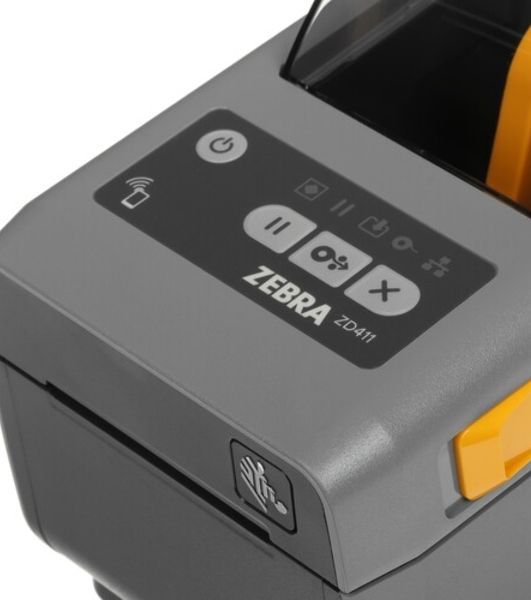 Принтер этикеток термотрансферный Zebra TT ZD220 203 dpi, 102 мм/сек, USB, черный