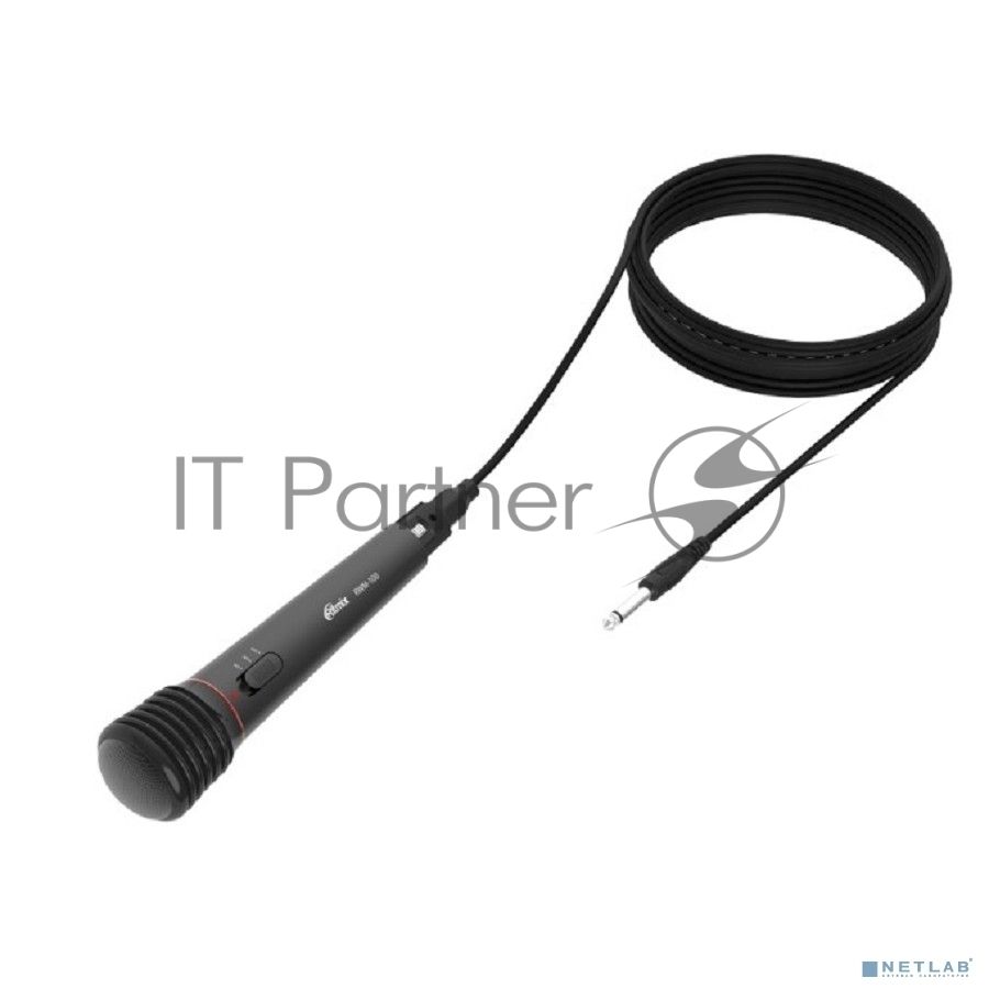 Микрофон Ritmix RWM-100 черный