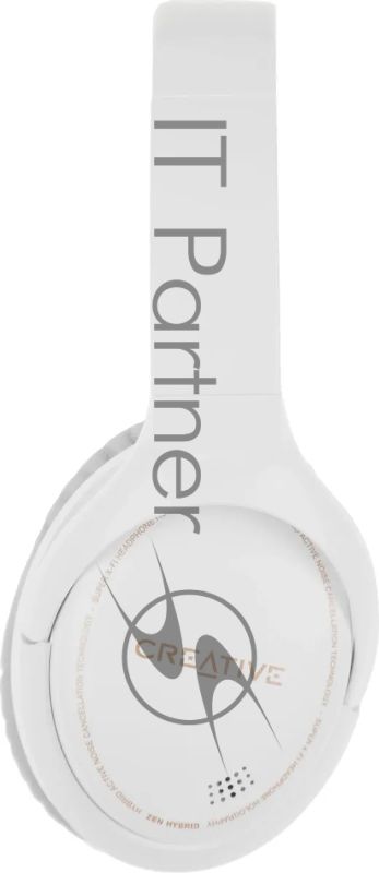 Гарнитура накладные Creative Zen Air Hybrid белый беспроводные bluetooth оголовье