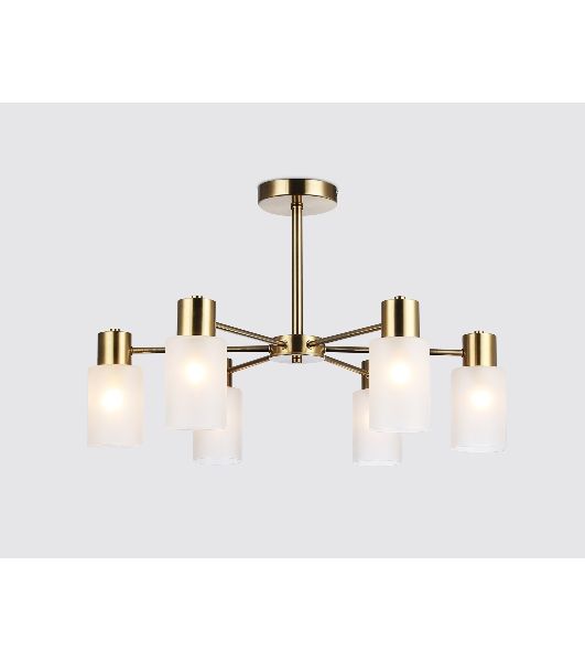 Светильник Ambrella light TR9581/6 BS латунь E14*6 max 40W 620*620*385