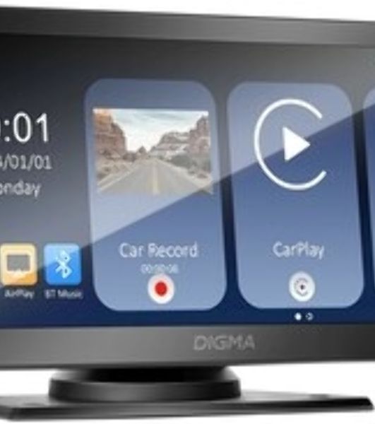 Автомобильный монитор Digma Smart Play 1200 Dual 8.9" 600x1024