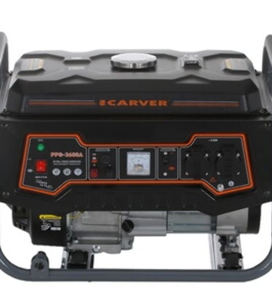 Электрогенератор бензиновый Carver PPG-3600A, 2.8 кВт, 67 дБ, 40 кг