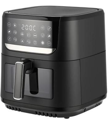 Аэрогриль TopDevice TDA801 черный, 1750 Вт, 8 л, сенсор, 12 программ