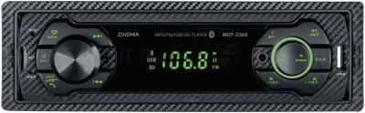 Автомагнитола Digma MCP-226G, 1 DIN, USB Type-A, AUX