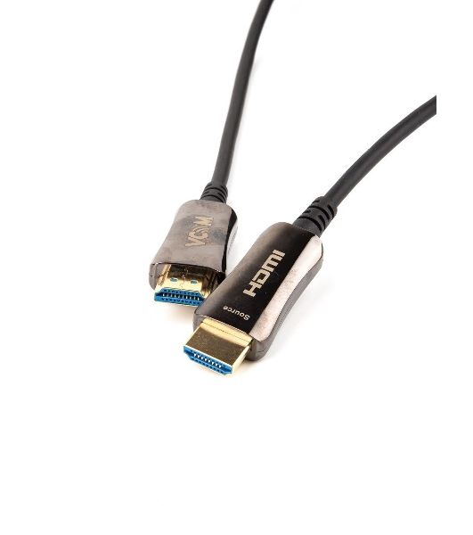 Активный оптический кабель HDMI 19M/M,ver. 2.0, 4K@60 Hz 20m VCOM