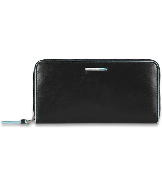 Кошелек женский Piquadro Blue Square PD3229B2/N черный натур.кожа
