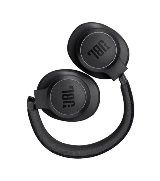Беспроводные/проводные наушники JBL Live 770NC черный, полноразмерные, Bluetooth 5.3 + проводной, адаптивное шумоподавление , до 65 ч