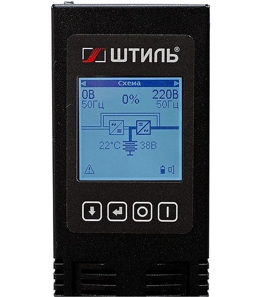 Источник бесперебойного питания Штиль STR1103L 2700Вт 3000ВА черный