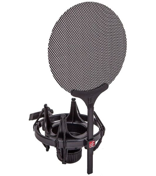 Микрофон конденсаторный sE Electronics SE 2200 20 Гц - 20 кГц, кардиоида, комплектация: металлический поп-фильтр, держатель типа паук, резьбовой переходник на микрофонную стойку