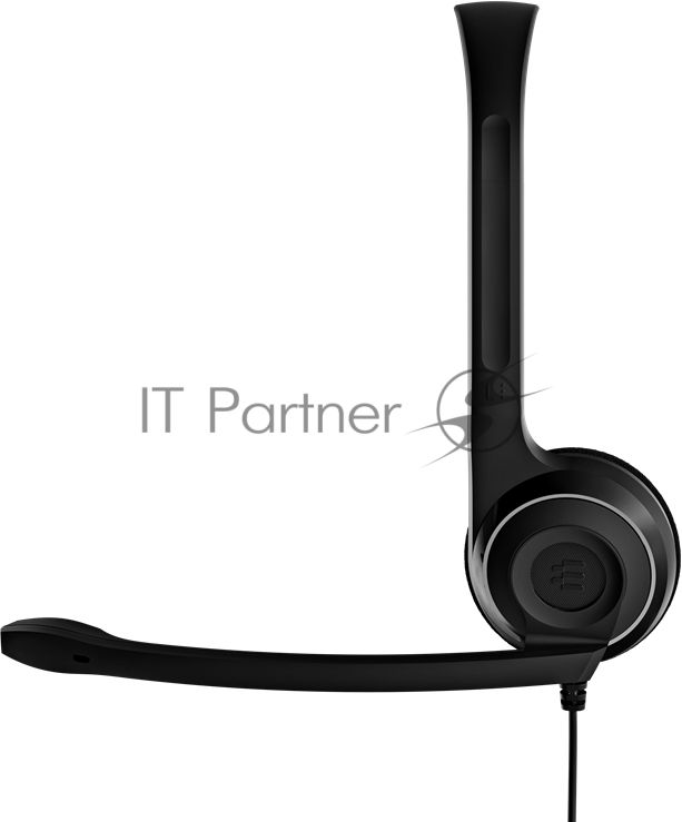 Гарнитура EPOS PC 8 чёрный, проводная, USB, подвижный микрофон, выключение микрофона