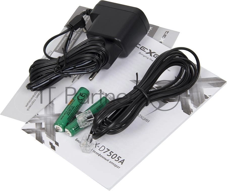 Радиотелефон teXet TX-D7505A черный