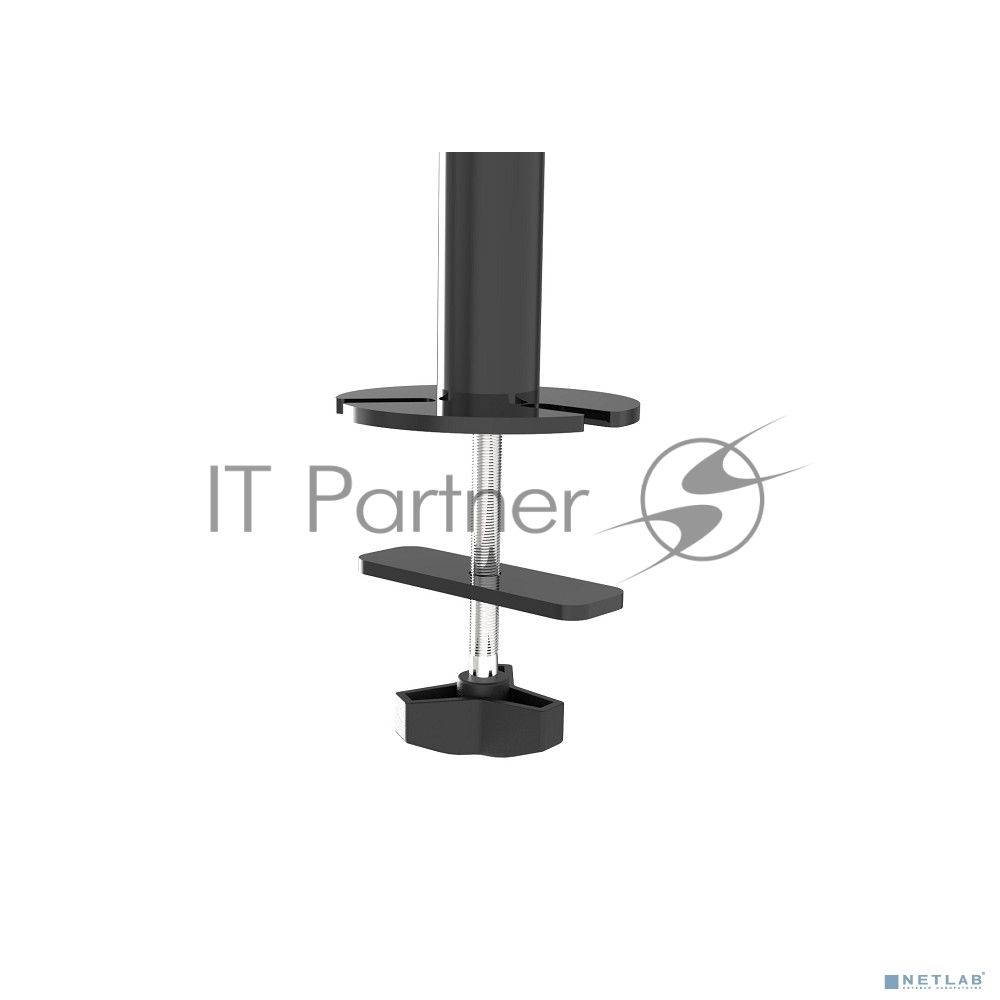 Настольное крепление Wize WDM1-32M для одного монитора 14"-32", VESA 75x75, 100x100, черный