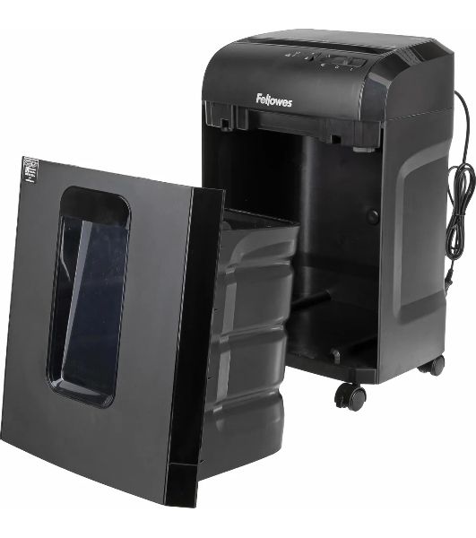 Шредер Fellowes Powershred 10M FS-4630601 DIN P-5, 2х15мм, 10лст., 19лтр., Safety Lock, с микрорезкой