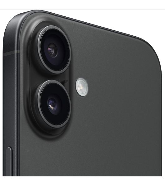 Смартфон Apple iPhone 16, 8/128Gb, черный