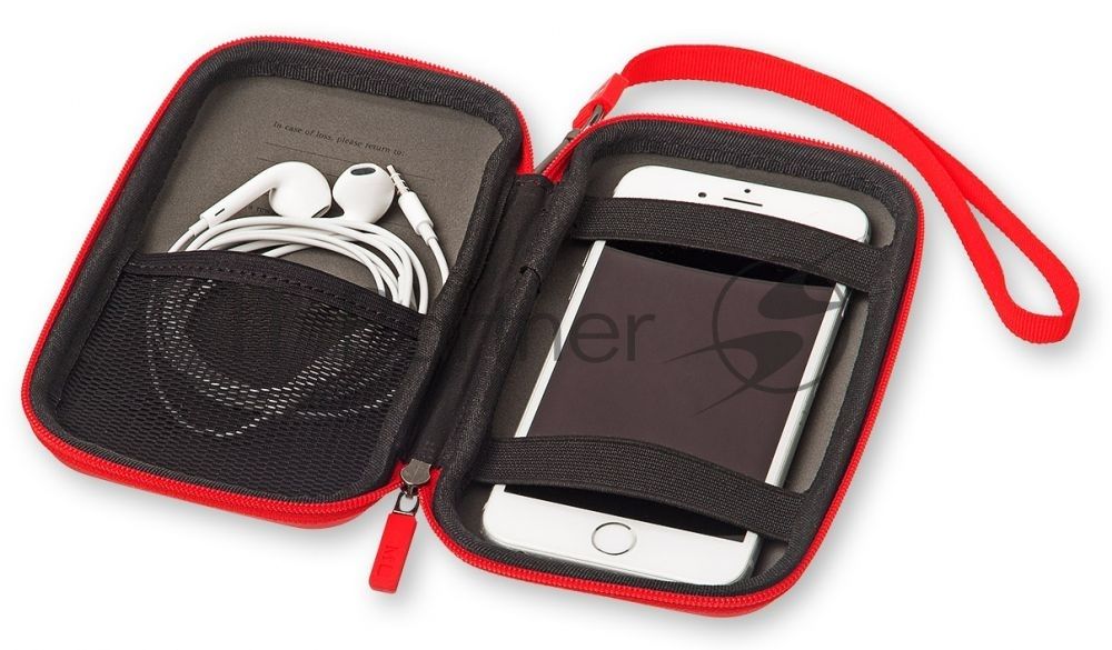 Чехол для путешествий Moleskine Journey Pouch SMALL, 70х110x30, красный