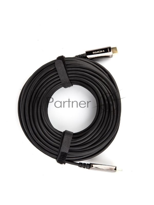 Активный оптический кабель HDMI 19M/M,ver. 2.0, 4K@60 Hz 80m VCOM
