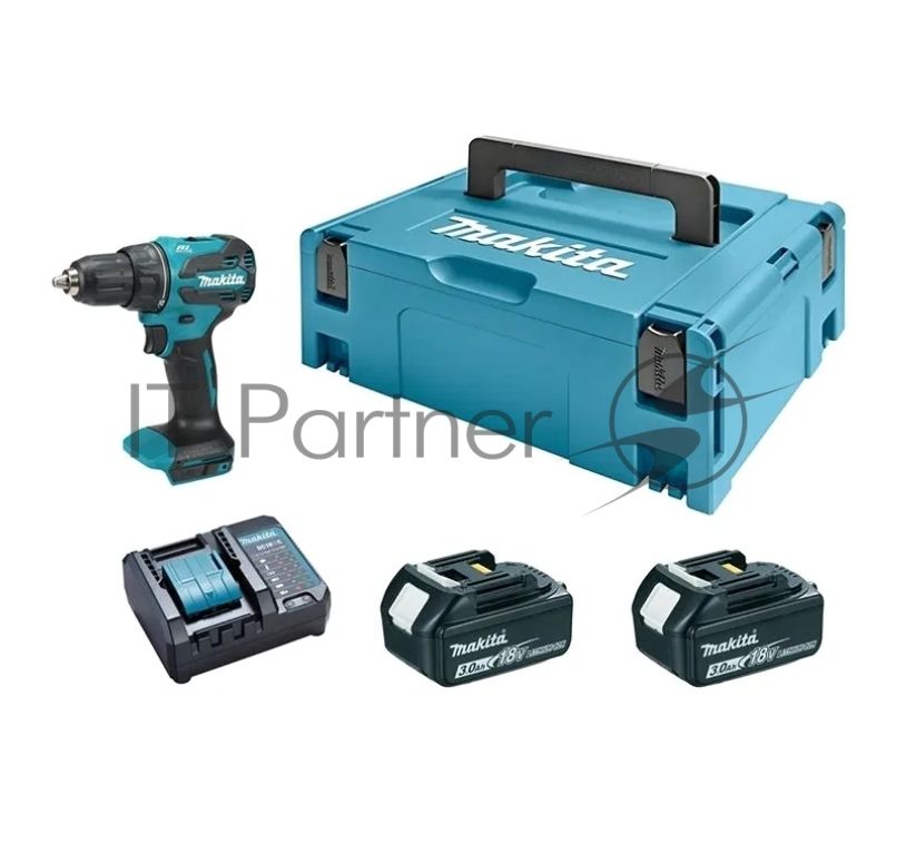 Дрель-шуруповерт Makita DDF490F003 аккум. патрон:быстрозажимной (кейс в комплекте)