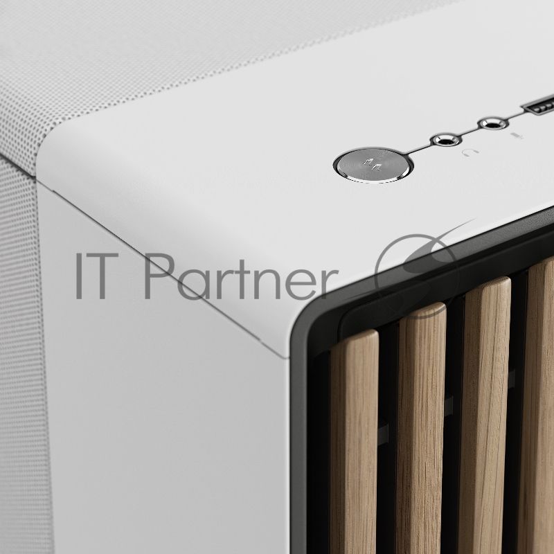 Компьютерный корпус без блока питания Fractal Design North XL, Full-Tower, 3x140мм, 2xUSB-A 3.2 + 1xUSB 3.2 Type-C E-ATX, ATX, mATX, mITX Wood panel, Chalk белый