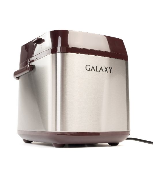Хлебопечка Galaxy GL2700 серебристый/коричневый, 600 Вт, 0.75 кг, 19 программ