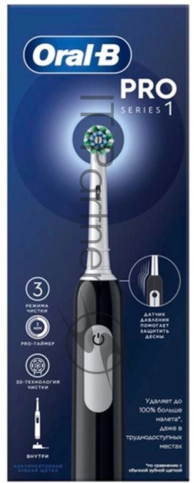 Зубная щетка электрическая Oral-B Pro 1 80870428 черный