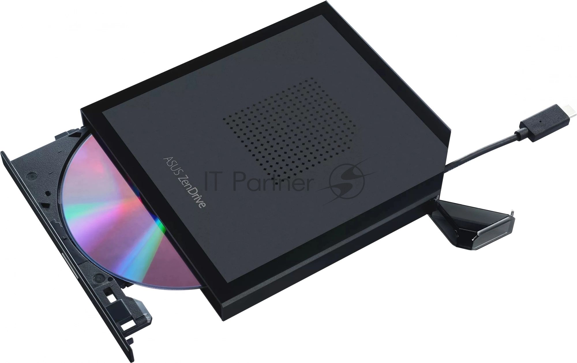 Оптический привод внешний ASUS SDRW-08V1M-U/BLK/G/AS , dvd-rw, external, USB Type-C cable; 90DD02L0-M29000