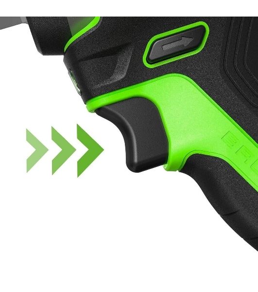 Гайковерт ударный аккумуляторный Greenworks G24IW200 24V, 200 Нм, бесщеточный, 3/8'', 1х2Ач,ЗУ,кор 3803607CUA
