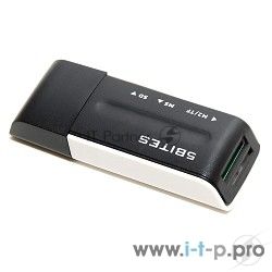 Устройство ч/з карт памяти 5bites RE2-102BK USB2.0 / ALL-IN-ONE / USB PLUG / BLACK Устройство ч/з карт памяти 5bites RE2-102BK USB2.0 / ALL-IN-ONE / USB PLUG / BLACK