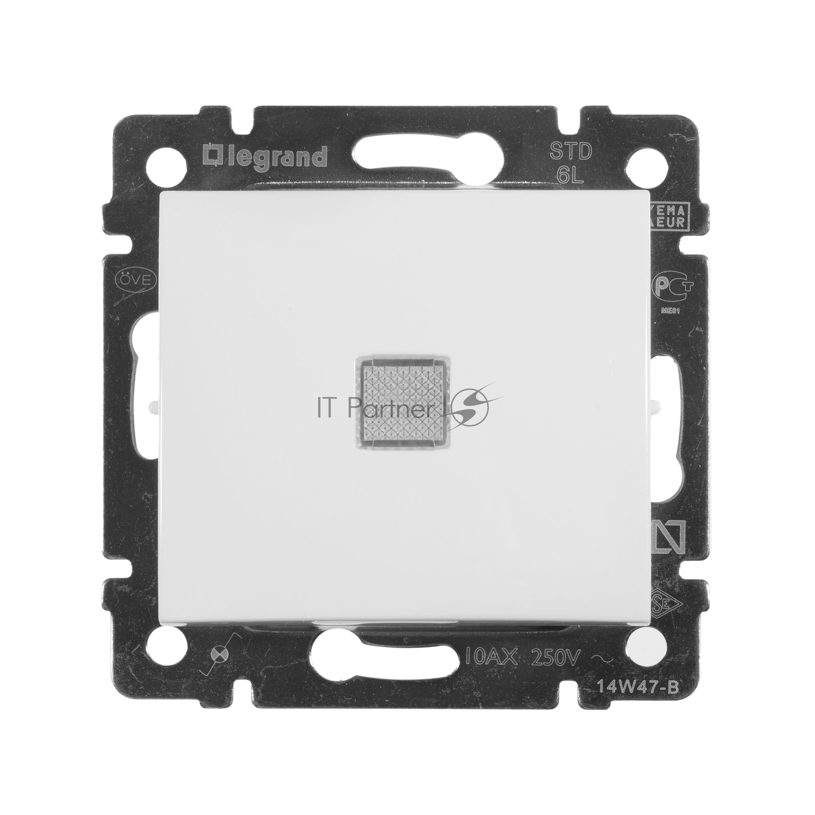Legrand Legrand 774426 Переключатель 2 напр. 10А Valena с подсветкой (белый)