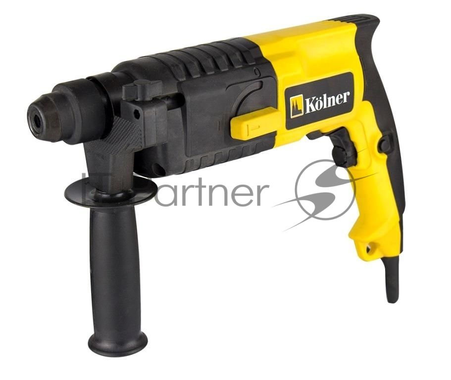 Перфоратор KOLNER KRH 520H(Перфоратор 500 Вт, SDS+, 1,5Дж, 0-850 об/мин, 2 режима, макс.диам.сверл(бетон) 20мм, ПВХ кабель 2м. (доп. рукоятка, глубомер))