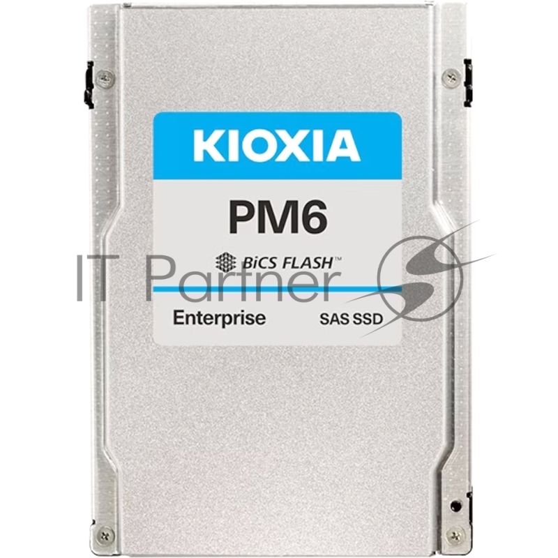 Накопитель SSD Kioxia PM6-R, 7.68Tb, SAS 24Gbit/s, 2.5", R/W 4150/3700