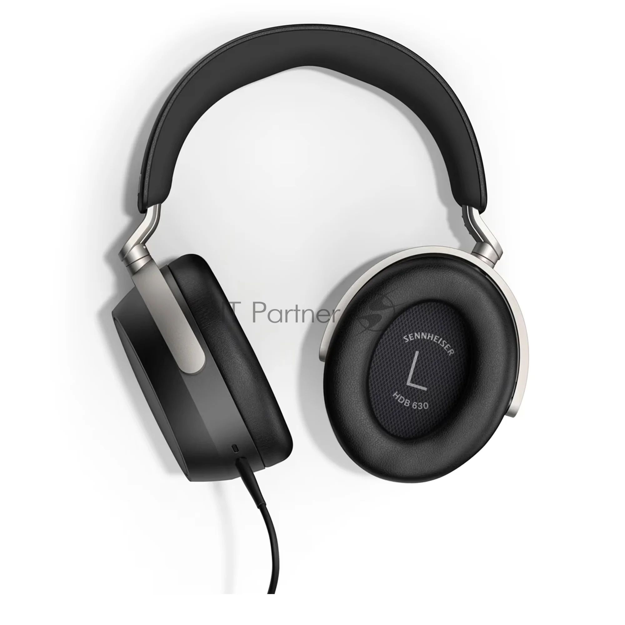 Наушники накладные Sennheiser HDB 630 черный беспроводные bluetooth оголовье (700445)