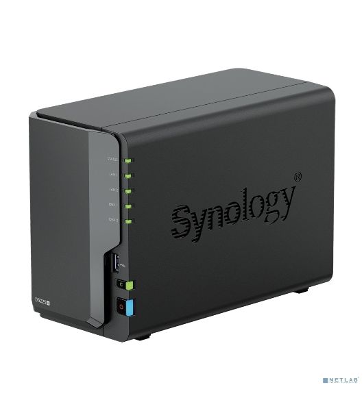 СХД настольное исполнение Synology 2BAY NO HDD DS225+