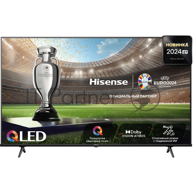 Телевизор  Hisense 43" 43E7NQ черный LED UHD 60Hz Smart