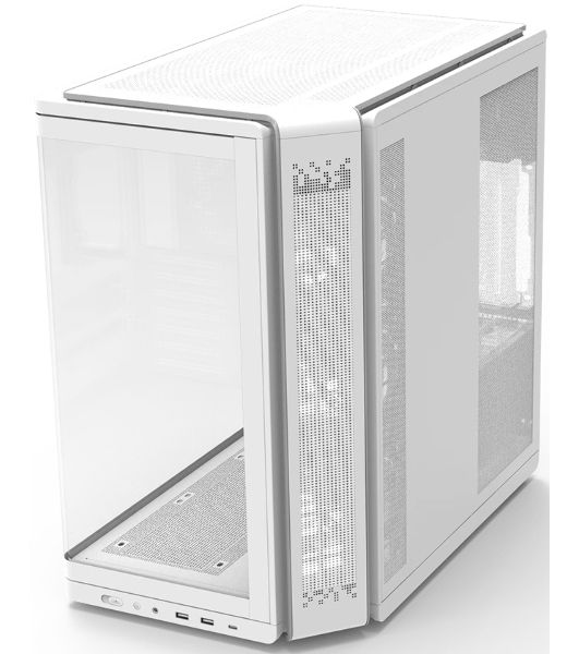 Компьютерный корпус ZALMAN MidTower P60 белый (ATX, без БП, 5x120мм ARGb fans, 1xUSB Type C, 2xUSB 3.0) (Zalman P60 белый)