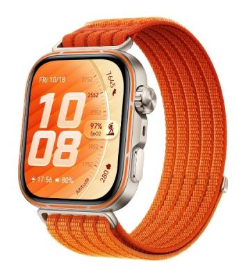 Смарт-часы Huawei Watch FIT 5 Pro, 1.92", AMOLED, Bluetooth, NFC, IP6X, оранжевый