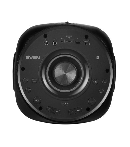Мобильные колонки SVEN PS-770 2.0 черный 2x50W Bluetooth