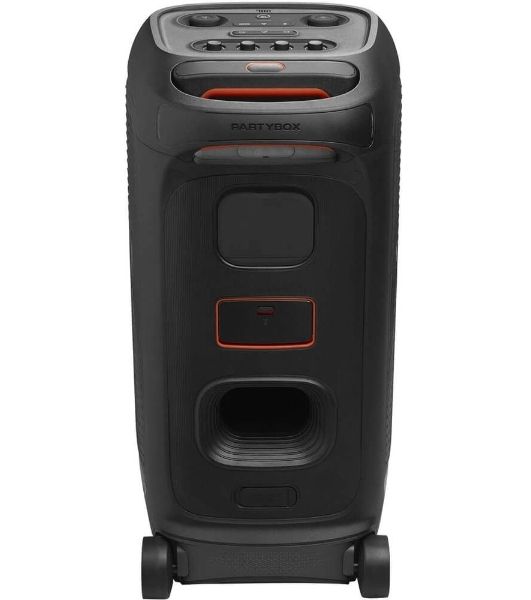Портативная акустика JBL PartyBox Stage 320 (1.0 2 x 120 Вт, Bluetooth, AUX, USB, 6.3 мм jack, RGb подсветка, IPX4, JBLPBSTAGE320UK)
