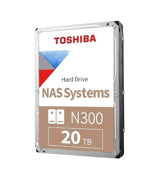 Жесткий диск HDD Toshiba N300 20Tb 7200rpm SATA-III 1024Mb 3.5"