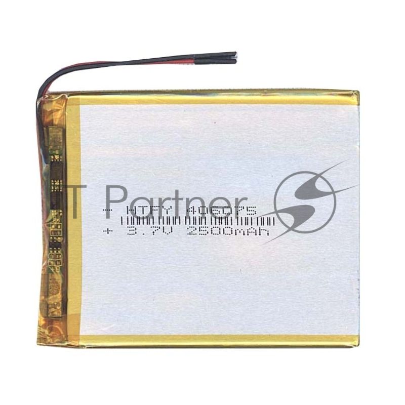 Аккумулятор Li-Pol (батарея) 4x60x75мм 2pin 3.7V/2500mAh
