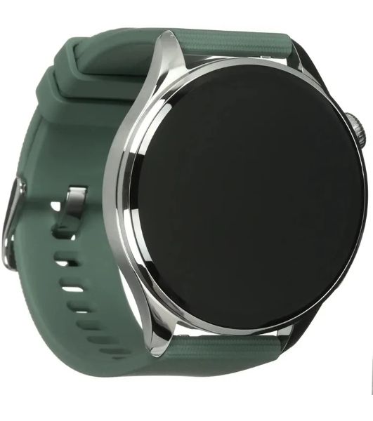 Умные часы Xiaomi Xiaomi Watch 5, 1.54" AMOLED, 5G, USB Type-C, защищённый корпус, серебристый / зеленый