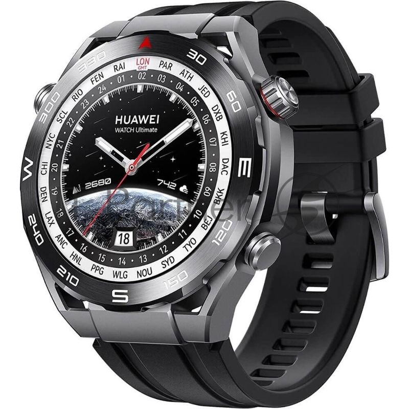 Смарт-часы Huawei Watch Ultimate CLB-B19 черный/черный