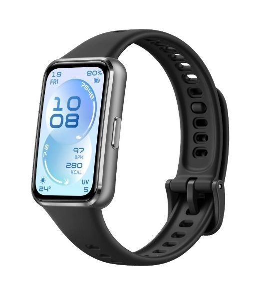 Фитнес-браслет HUAWEI Band 11 BNE-AL00, 1.62" AMOLED, Bluetooth, IP68, черный / серебристый